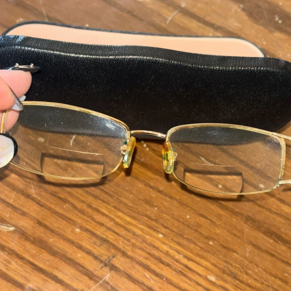 Vintage Metal Frame Glasses